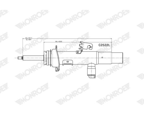 Shock absorber C2522L Monroe, Image 2
