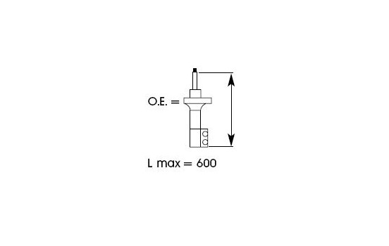 Shock Absorber Excel-G 334482 Kayaba, Image 2