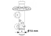 Shock Absorber Excel-G 3348012 Kayaba
