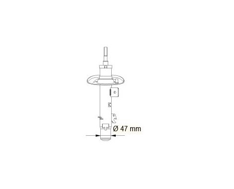 Shock Absorber Excel-G 339710 Kayaba, Image 2
