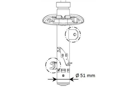Shock Absorber Excel-G 339795 Kayaba, Image 2