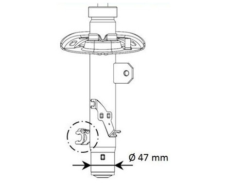 Shock Absorber Excel-G 339800 Kayaba, Image 2