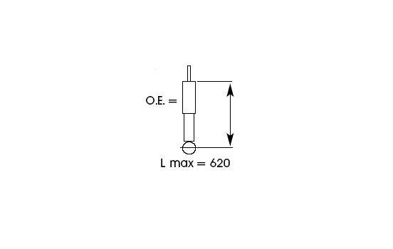 Shock Absorber Excel-G 343272 Kayaba, Image 3
