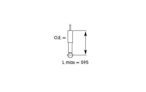 Shock Absorber Excel-G 343313 Kayaba, Image 3