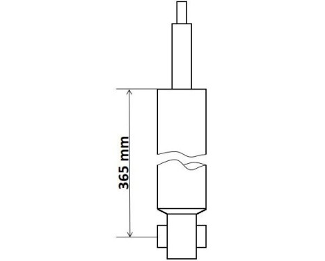 Shock Absorber Excel-G 343418 Kayaba, Image 2
