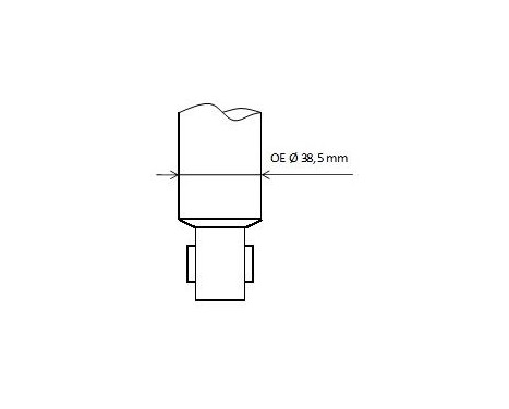 Shock Absorber Excel-G 343827 Kayaba, Image 2