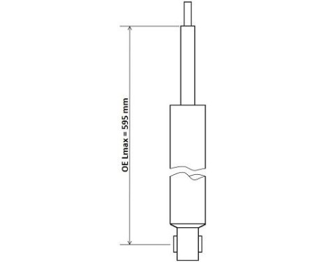 Shock Absorber Excel-G 343836 Kayaba, Image 2