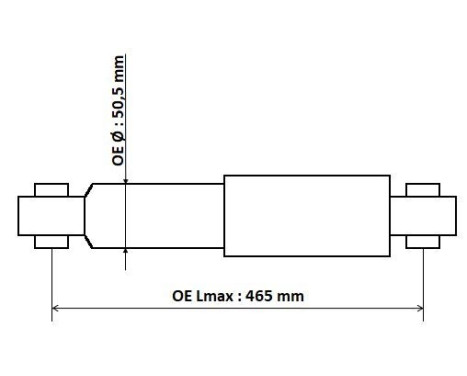 Shock Absorber Excel-G 345700 Kayaba, Image 3