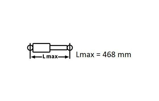 Shock Absorber Excel-G 348031 Kayaba, Image 2