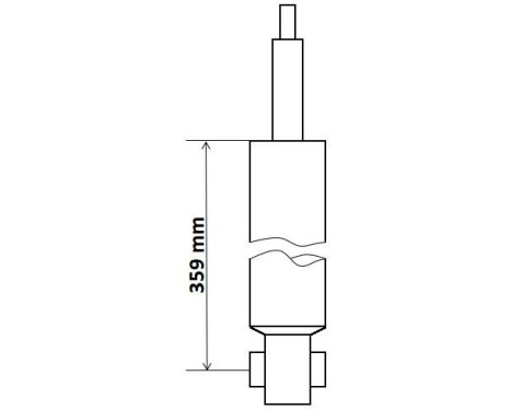 Shock Absorber Excel-G 349137 Kayaba, Image 2
