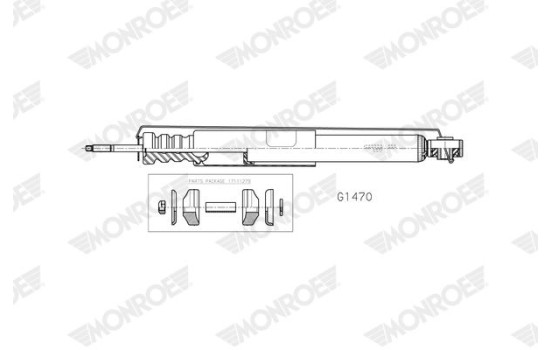 Shock absorber G1470 Monroe