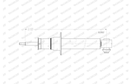 Shock absorber G2262 Monroe
