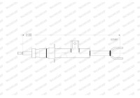 Shock absorber G2580 Monroe