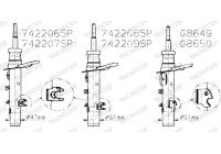 Shock absorber G8650 Monroe