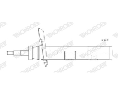 Shock absorber G8666 Monroe
