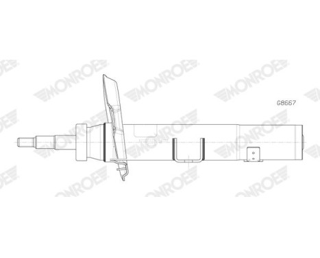 Shock absorber G8667 Monroe