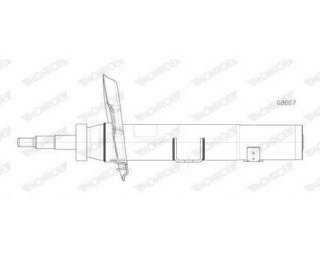 Shock absorber G8667 Monroe, Image 2