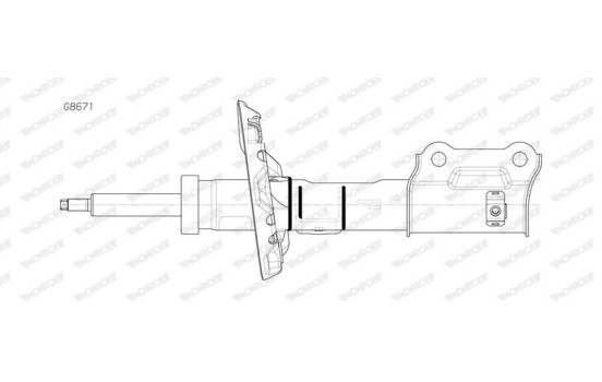 Shock absorber G8671 Monroe