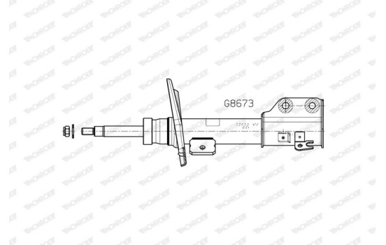 Shock absorber G8673 Monroe, Image 2