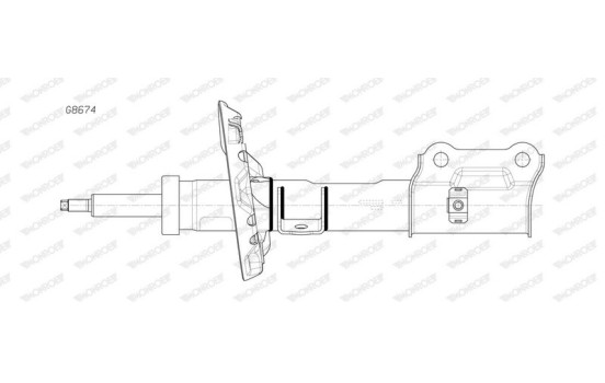 Shock absorber G8674 Monroe, Image 2