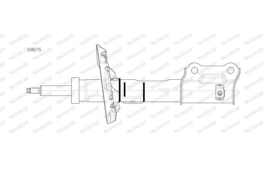 Shock absorber G8675 Monroe, Image 2