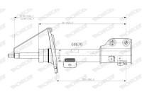 Shock absorber G8676 Monroe