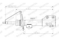 Shock absorber G8677 Monroe