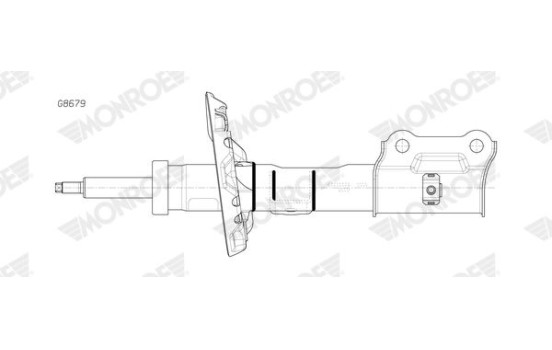 Shock absorber G8679 Monroe