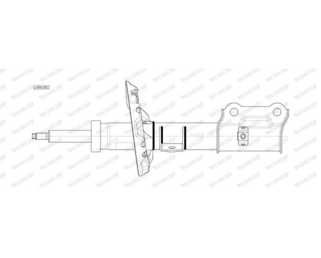 Shock absorber G8680 Monroe