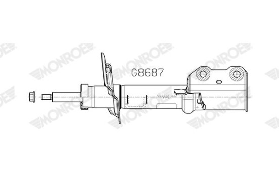 Shock absorber G8687 Monroe