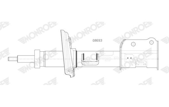 Shock absorber G8693 Monroe