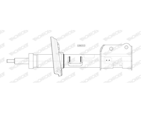 Shock absorber G8693 Monroe