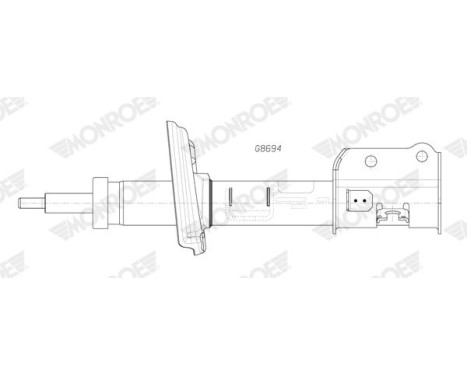 Shock absorber G8694 Monroe
