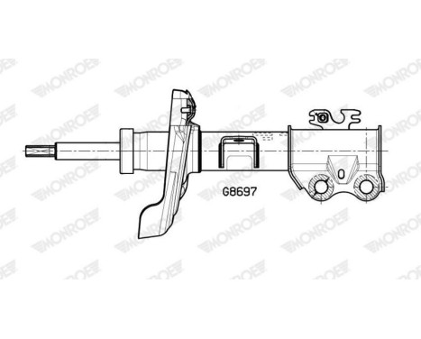 Shock absorber G8697 Monroe