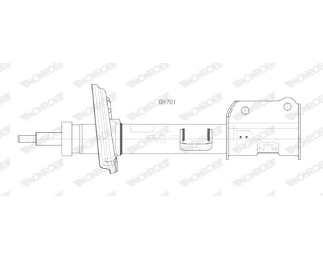 Shock absorber G8701 Monroe