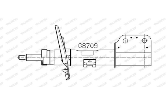 Shock absorber G8709 Monroe, Image 2