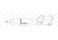 Shock absorber G8822 Monroe