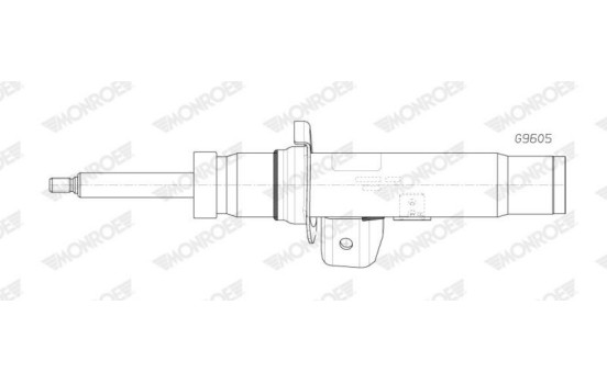Shock absorber G9605 Monroe, Image 2