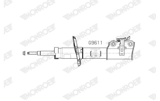Shock absorber G9611 Monroe