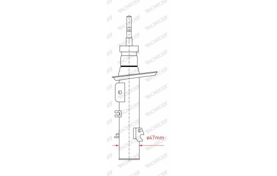 Shock Absorber MONROE ORIGINAL (Gas Technology) G8097, Image 7