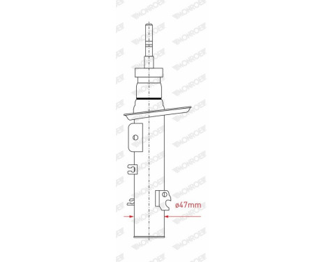 Shock Absorber MONROE ORIGINAL (Gas Technology) G8098, Image 2