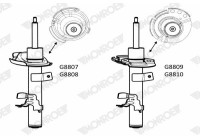 Shock Absorber MONROE ORIGINAL (Gas Technology) G8810