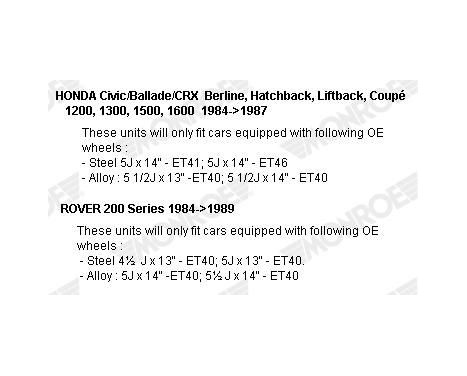Shock Absorber MONROE ORIGINAL R11072, Image 4