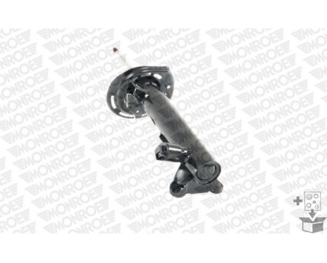 Shock Absorber Monroe RideSense Electronic Suspension C2509L, Image 7