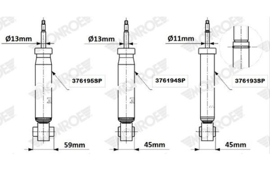 Shock Absorber OESpectrum 376194SP Monroe, Image 4