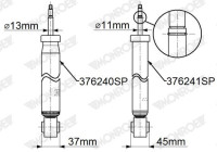 Shock Absorber OESpectrum 376241SP Monroe