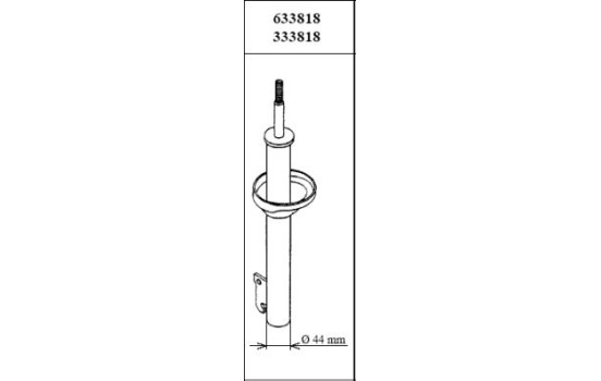 Shock Absorber Premium 633818 Kayaba, Image 2