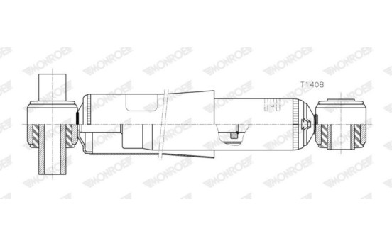 Shock absorber T1408 Monroe, Image 2