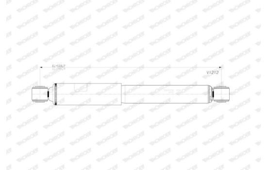 Shock absorber V1212 Monroe, Image 2