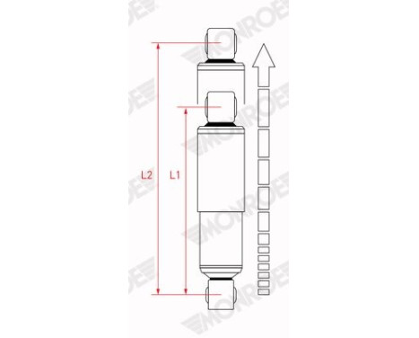 Shock absorber V2130 Monroe, Image 4